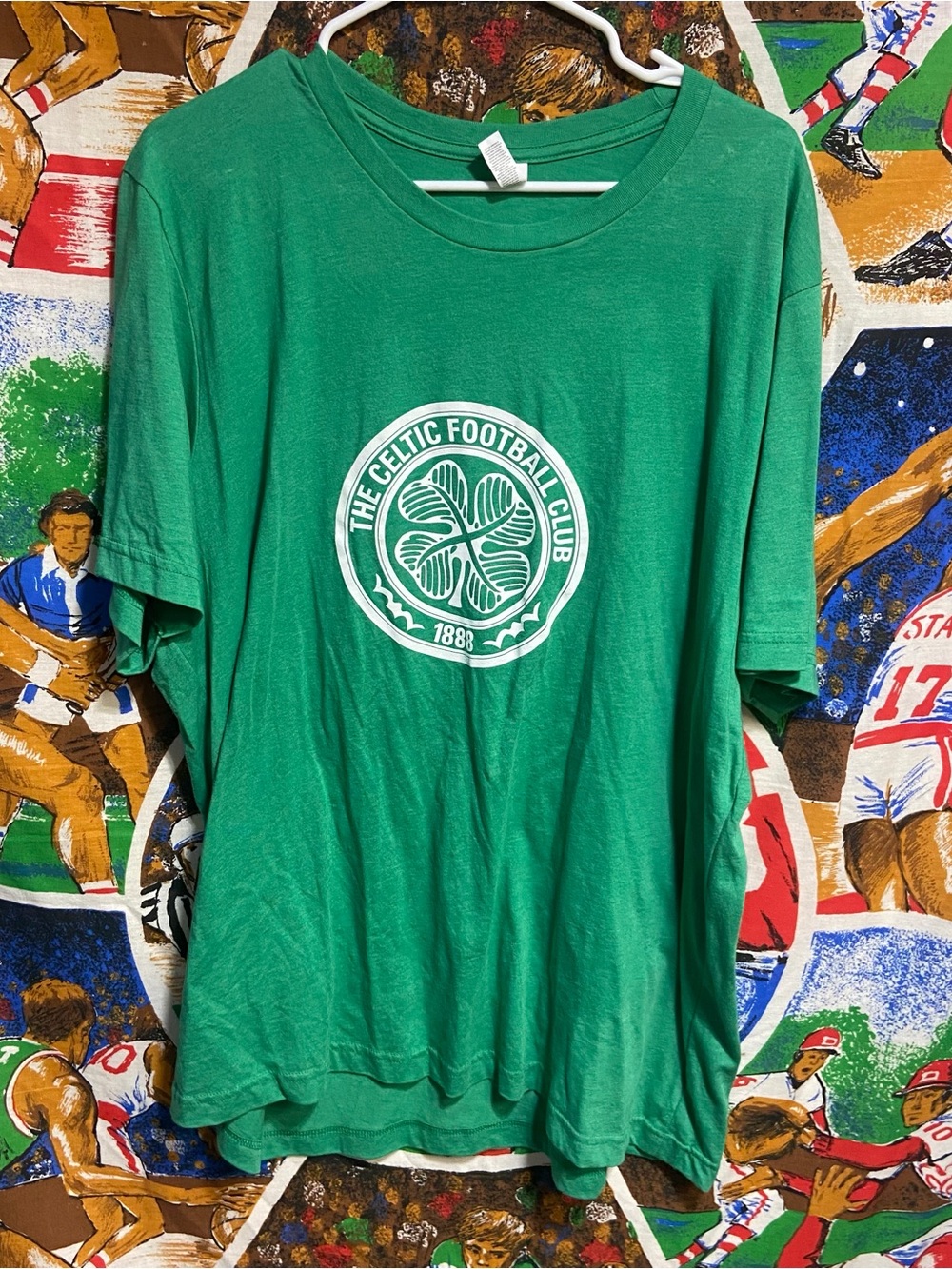 Celtic Football Club Green Graphic T-Shirt